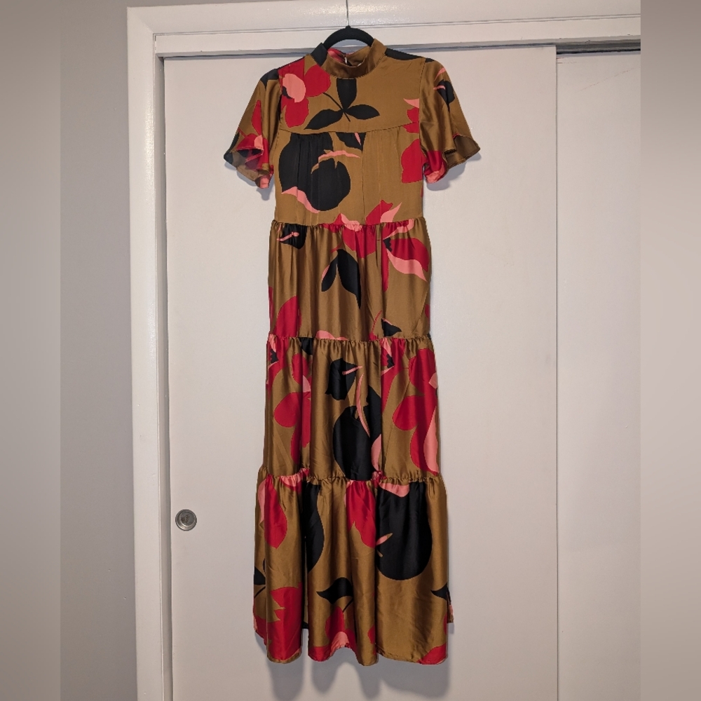 Anthropologie Corey Lynn Calter Gianna Tiered Maxi Dress - Picture 2 of 5